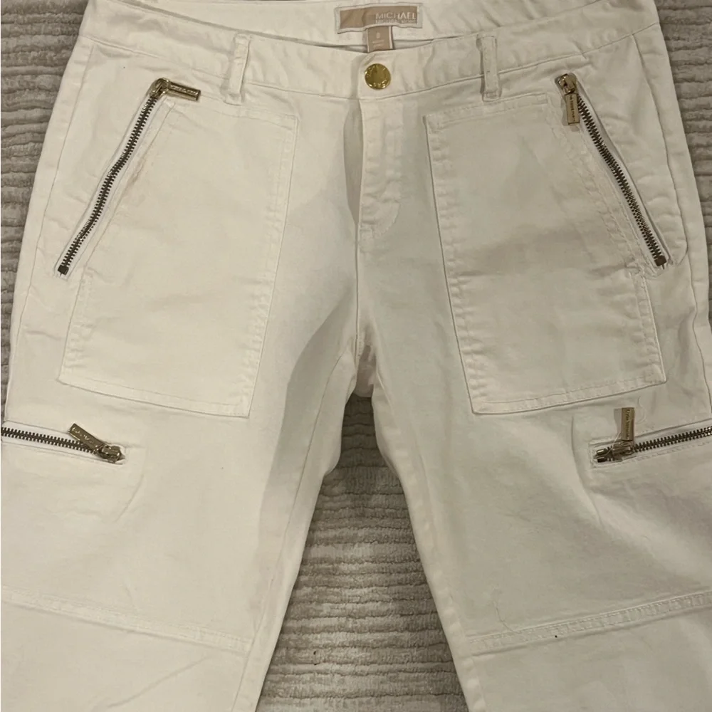 White Michael Kors Pants